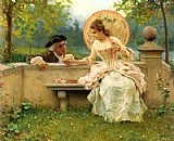 A Tender Moment in the Garden by Federico Andreotti